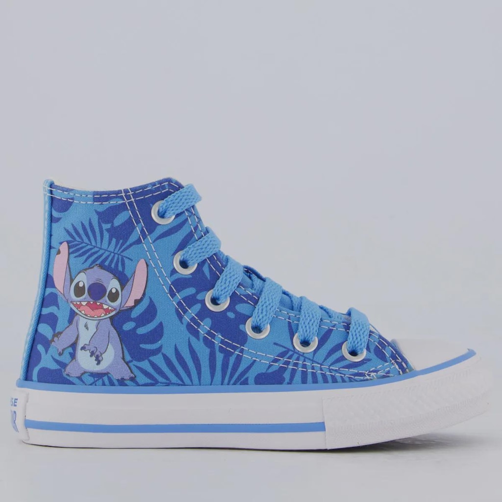 Tênis Cano Alto Infantil Converse All Star Chuck Taylor Stitch