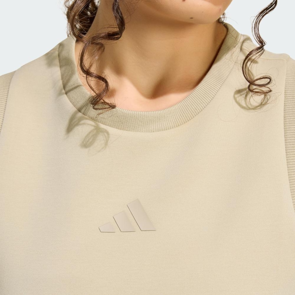 Imagem 5 do produto Camiseta Regata Feminina Adidas Tanque Soft Lux