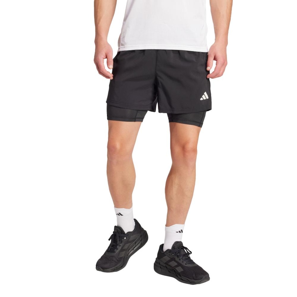 Imagem 1 do produto Bermuda adidas 2 Em 1 Own The Run Spray Dye Masculina
