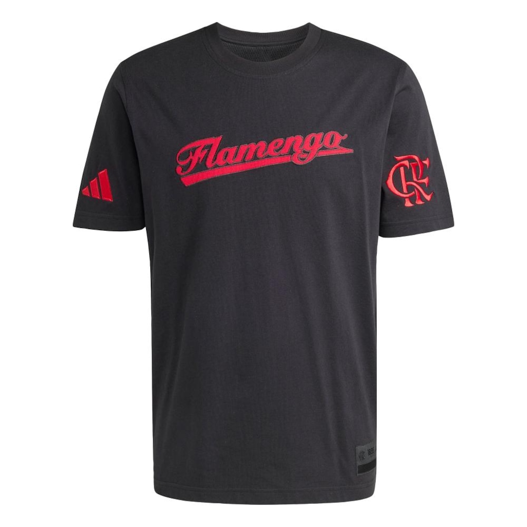 Camiseta Masculina Adidas CR Flamengo US Pack - Foto 1