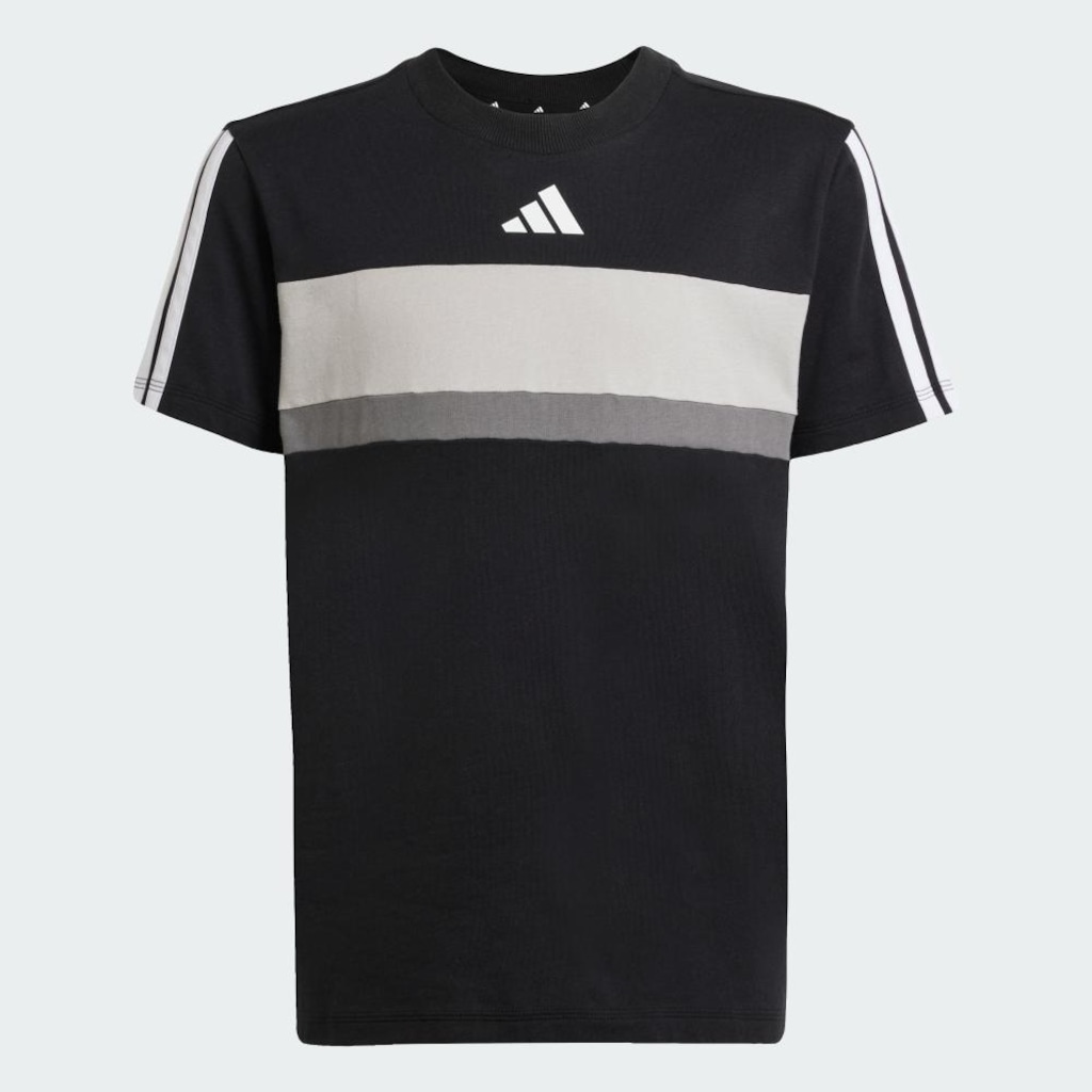Imagem 2 do produto Camiseta Infantil Adidas Seasonal Essentials Tiberio Três Listras