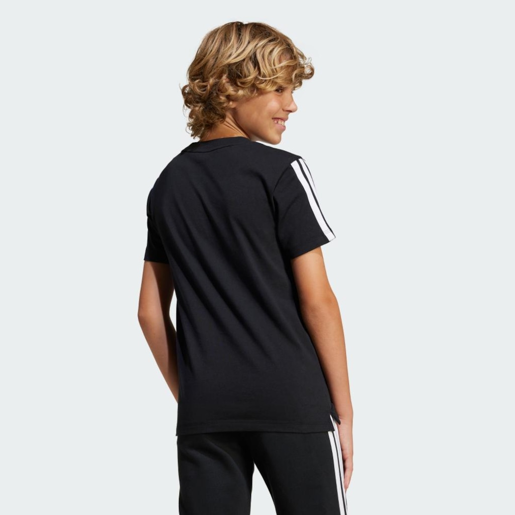 Imagem 4 do produto Camiseta Infantil Adidas Seasonal Essentials Tiberio Três Listras