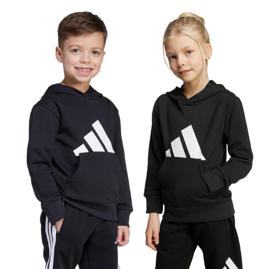 Blusão de Moletom com Capuz Infantil Adidas Essentials