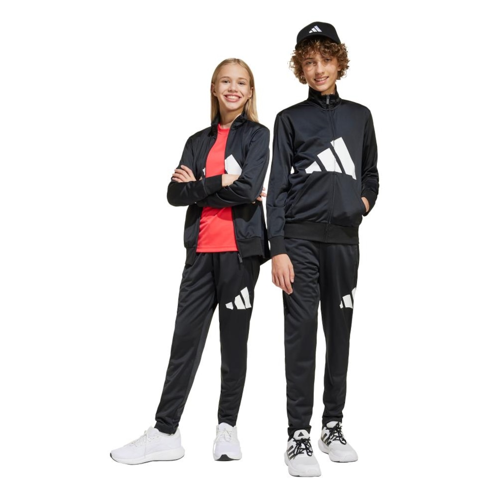 Agasalho Infantil Adidas Essentials Climacool - Foto 1