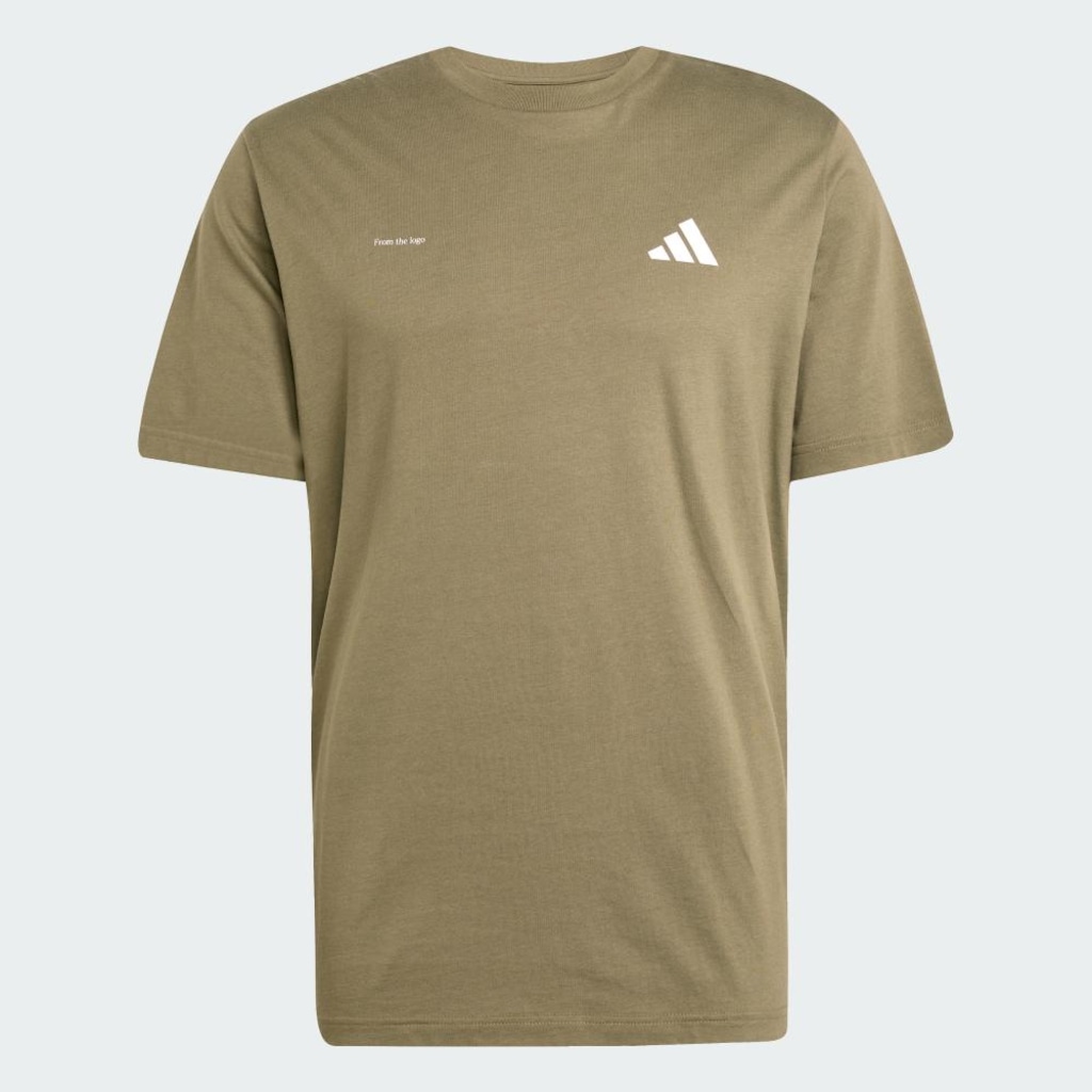 Imagem 2 do produto Camiseta Masculina Adidas Lens Power Of Three Hoop