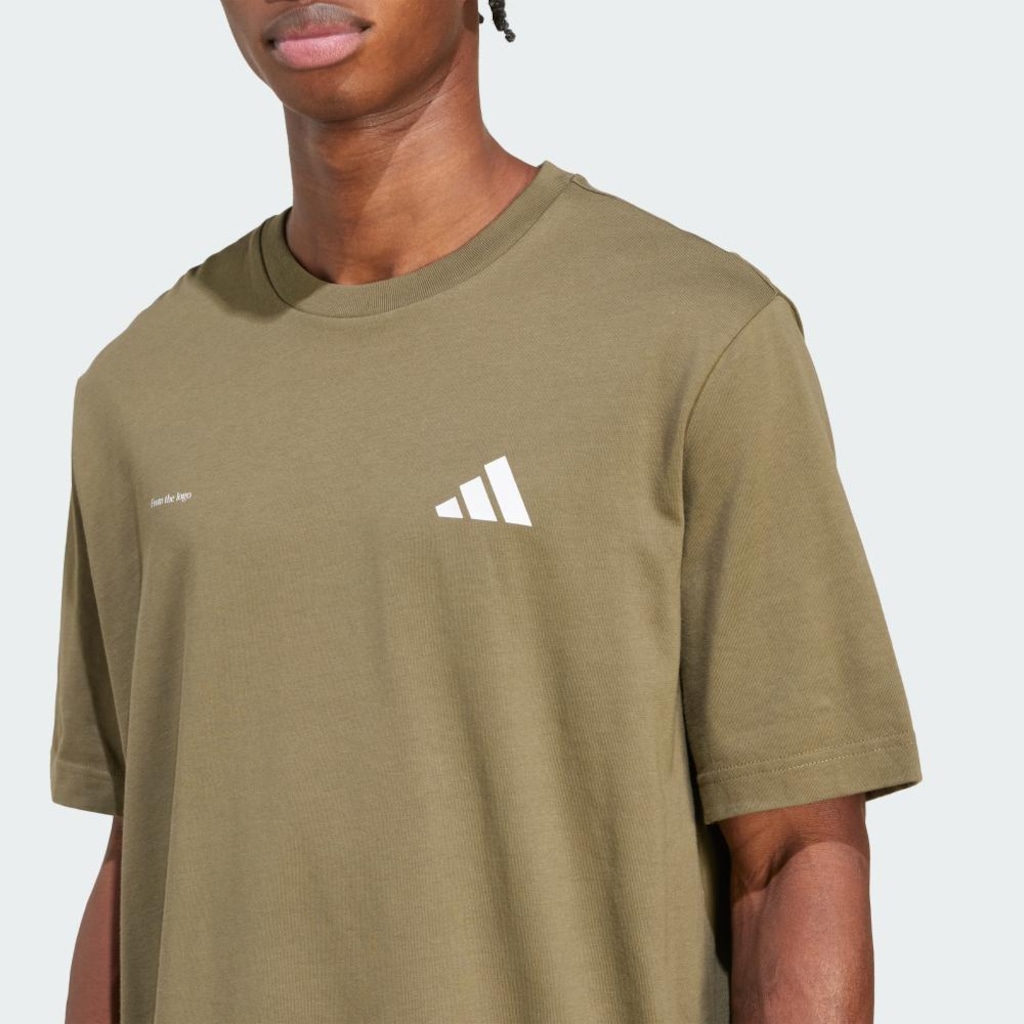 Imagem 5 do produto Camiseta Masculina Adidas Lens Power Of Three Hoop