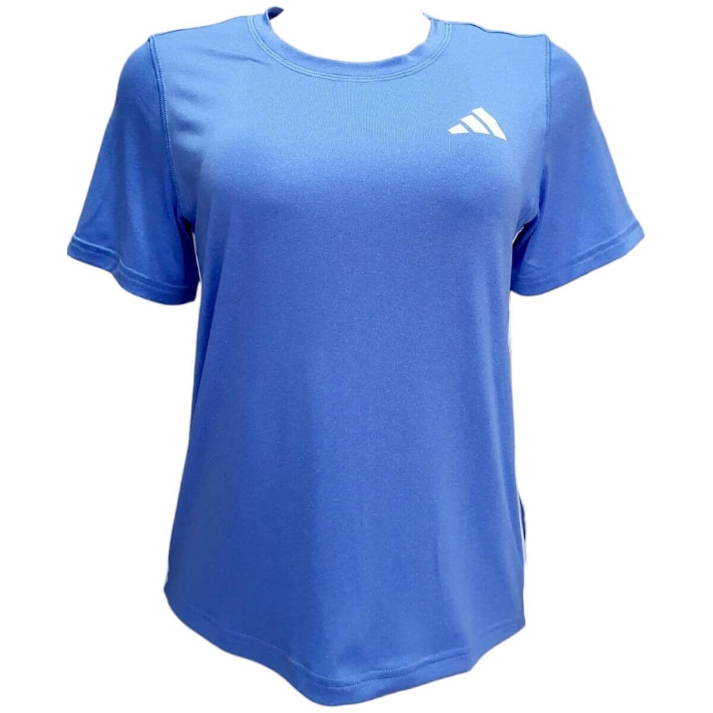 Camiseta Feminina Adidas Essentials 3 Listras