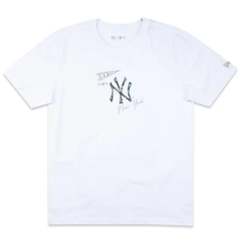 Camiseta Masculina New Era New York Yankees Camuflada