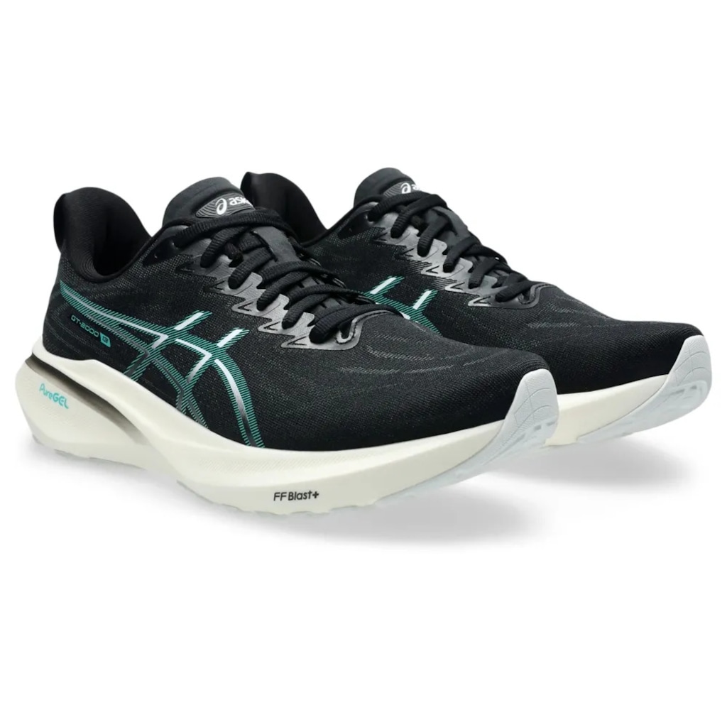 Imagem 3 do produto Tênis Masculino Asics GT-2000 13 Black Wave