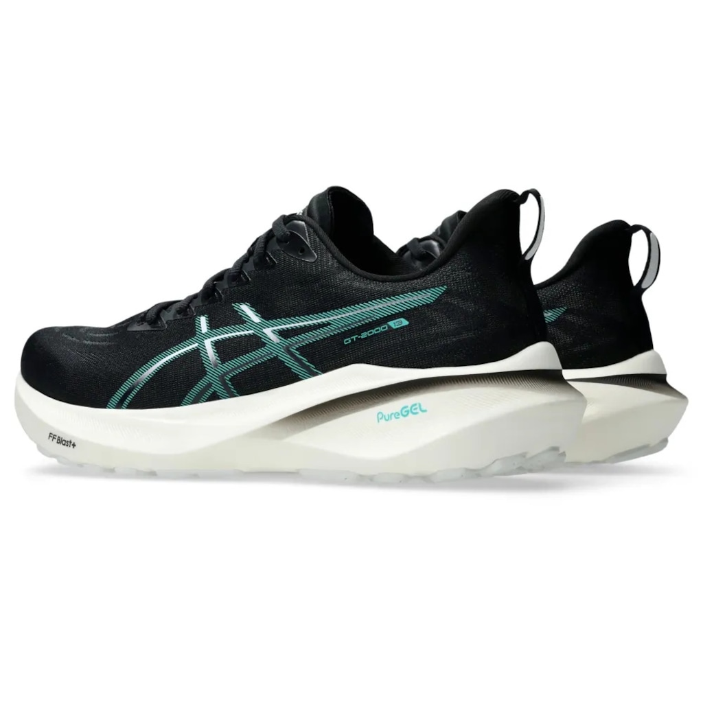 Imagem 4 do produto Tênis Masculino Asics GT-2000 13 Black Wave