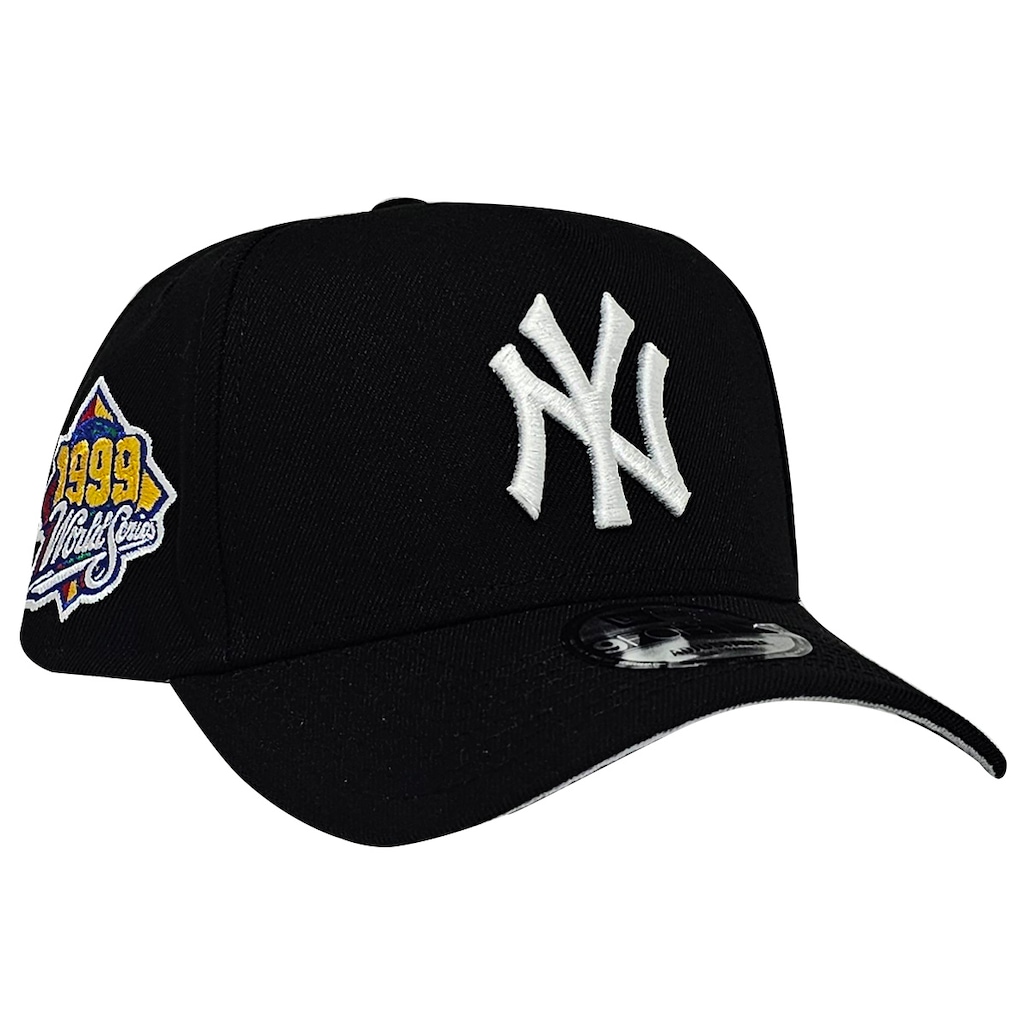 Boné Unissex New Era 9FORTY A-Frame New York Yankees 99WS Aba Curva