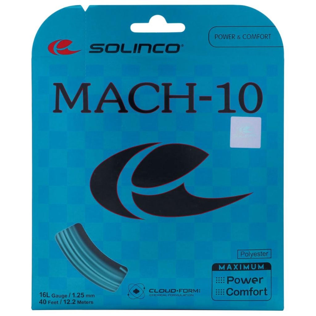 Corda Solinco Mach-10 16l 1.25mm  - Set Individual