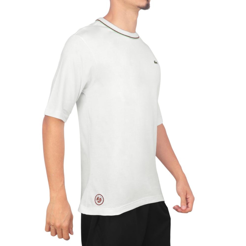 Camiseta Lacoste Edição Roland Garros Masculina