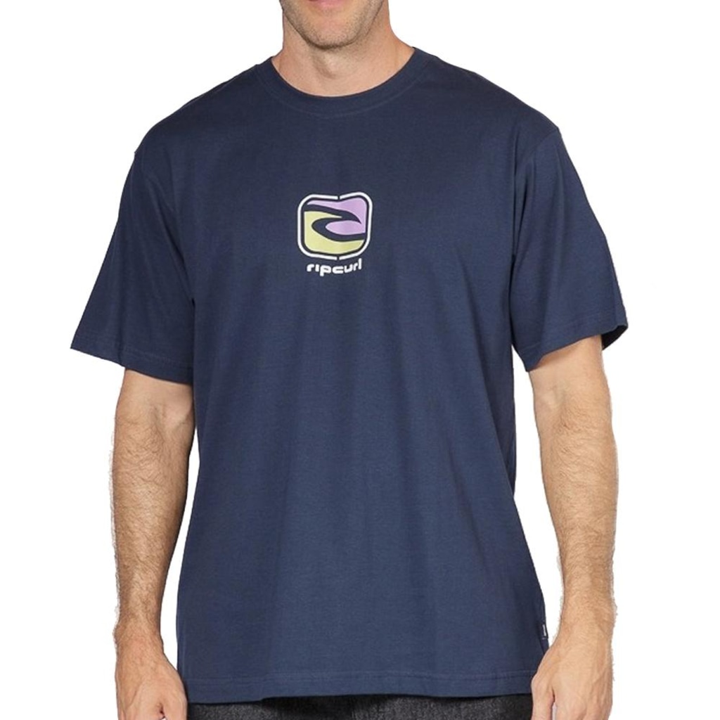 Camiseta Masculina Rip Curl Archive Mixed Logo W25