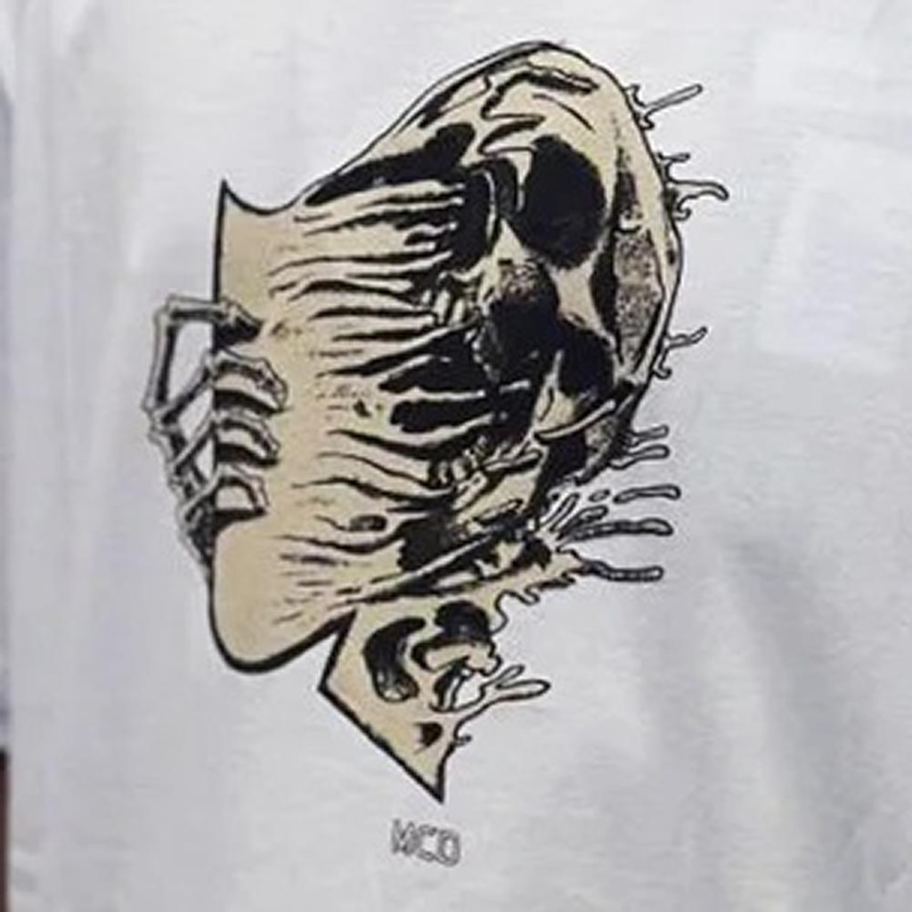 Imagem 2 do produto Camiseta Masculina MCD Caveira Metamorfose WT25