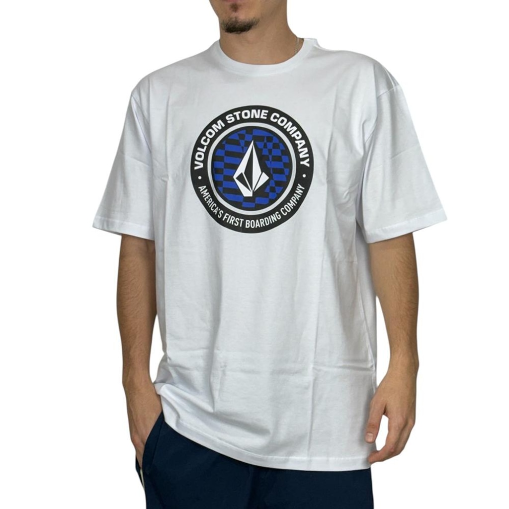 Camiseta Masculina Volcom Stoney Circle WT25