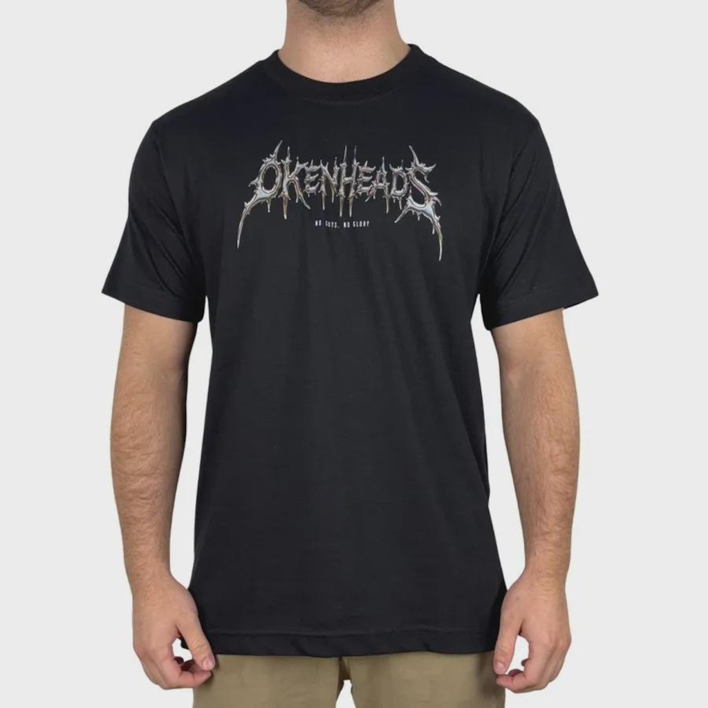 Camiseta Okenheads Básica Silk Ozi Masculina