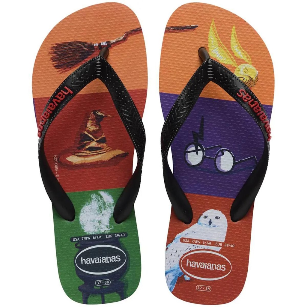 Chinelo Havaianas Harry Potter Fc Unissex