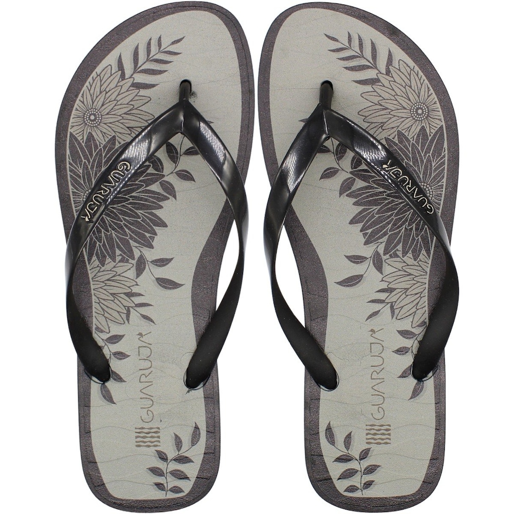 Chinelo Guarujá Florido Tira Fina Feminino