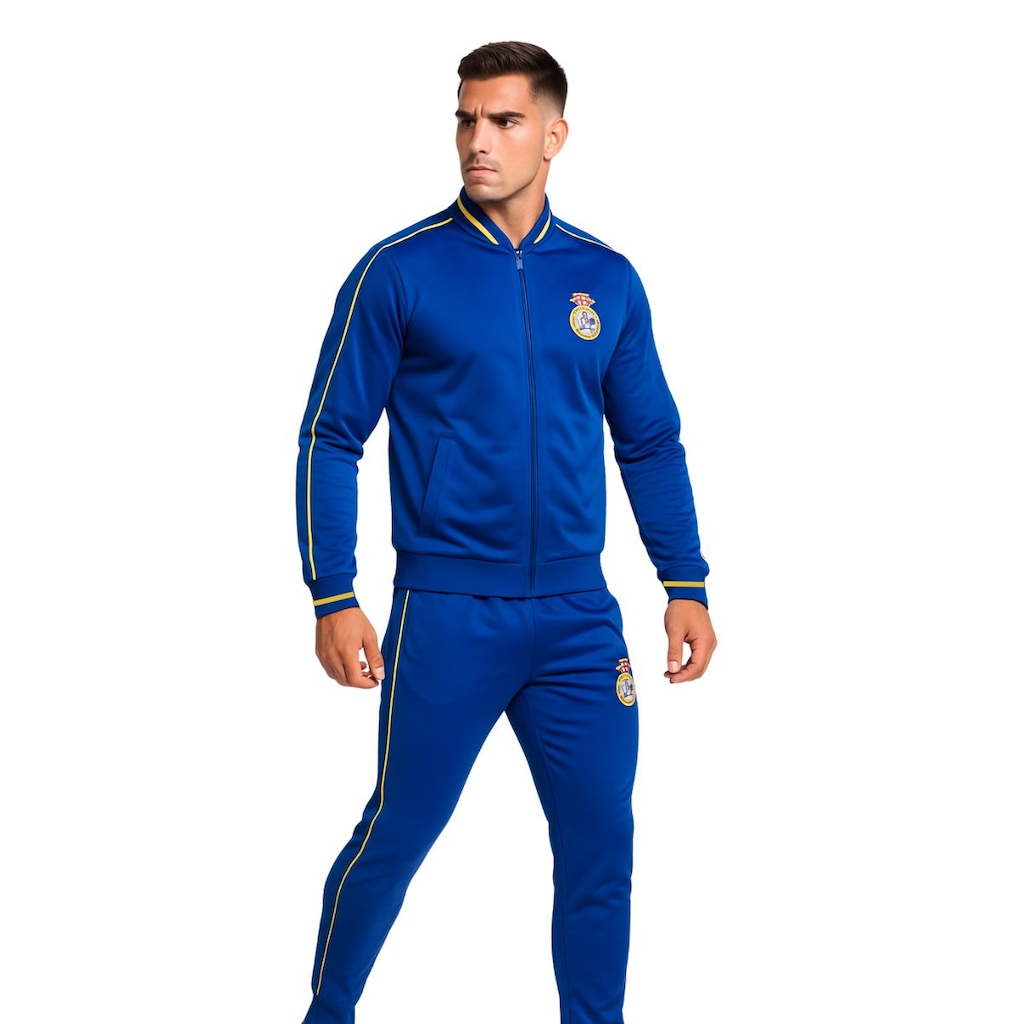 Imagem 3 do produto Agasalho Real Madrid Conjunto Masculino Jaqueta Calça Balboa