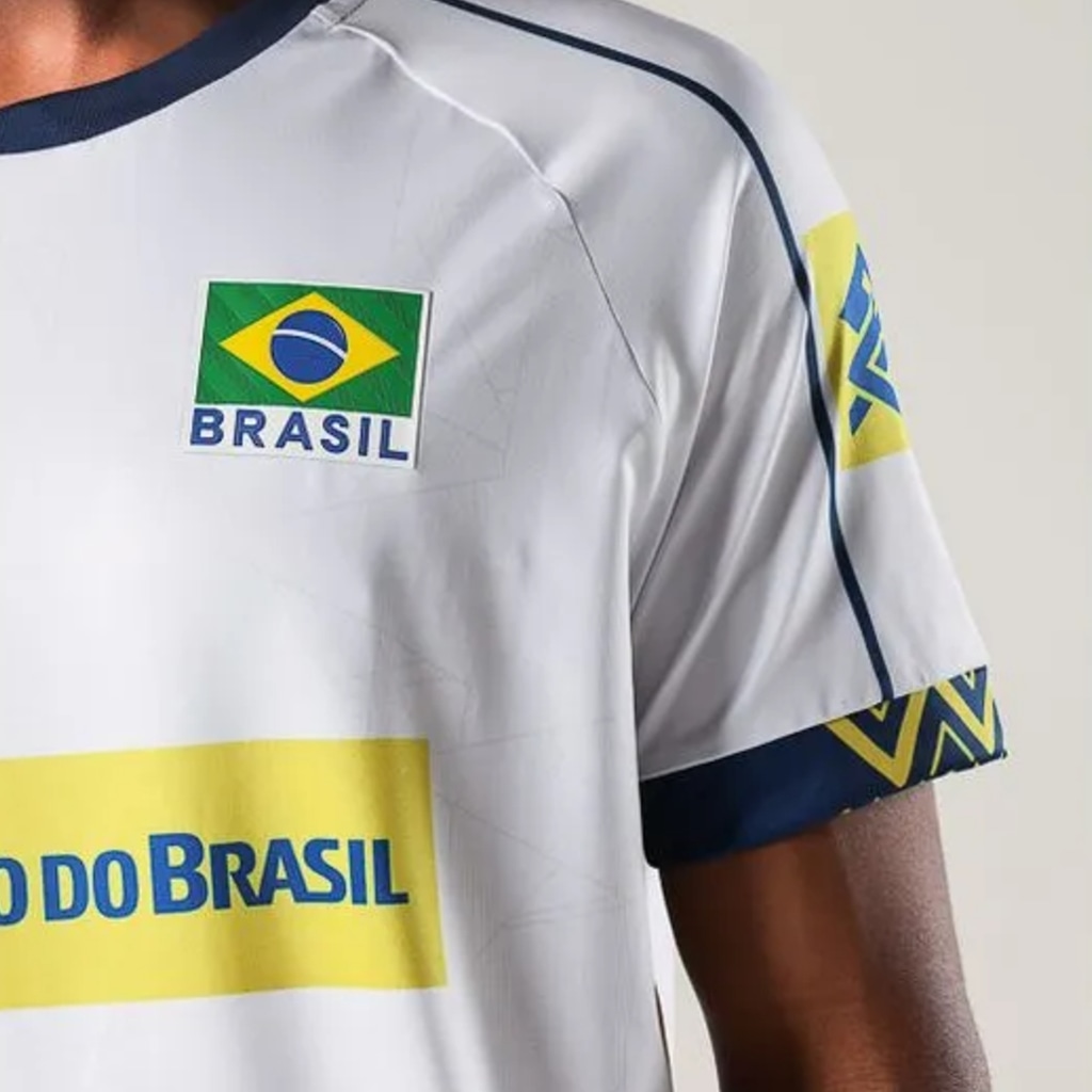 Imagem 3 do produto Camisa Vôlei Brasil Volt 2025 Jogo 3 Masculina