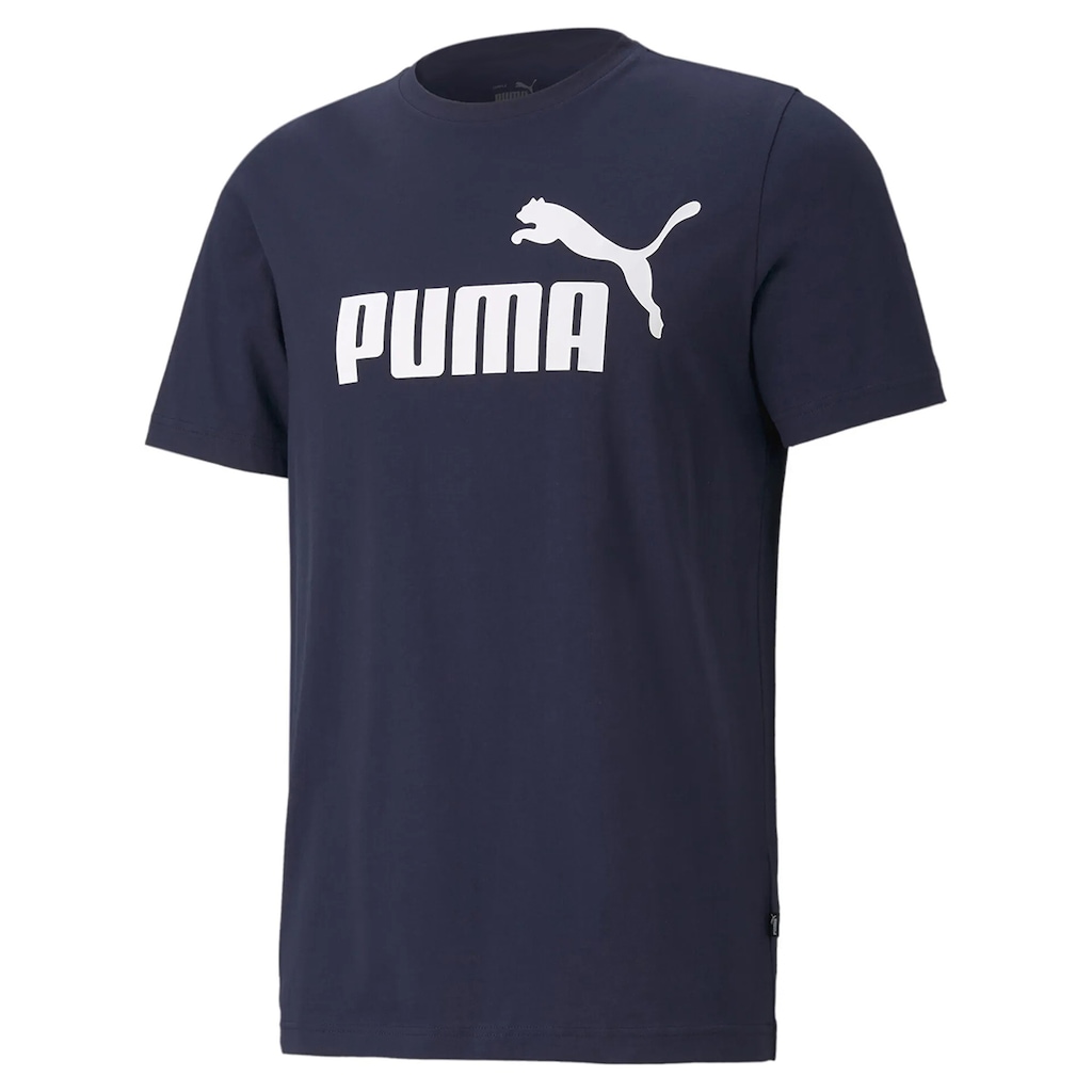 Camiseta Masculina Puma Essentials Logo No. 1 Algodão