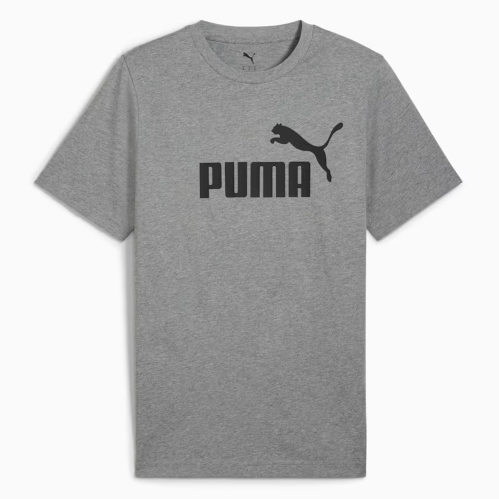 Camiseta Masculina Puma Essentials Logo No. 1 Algodão
