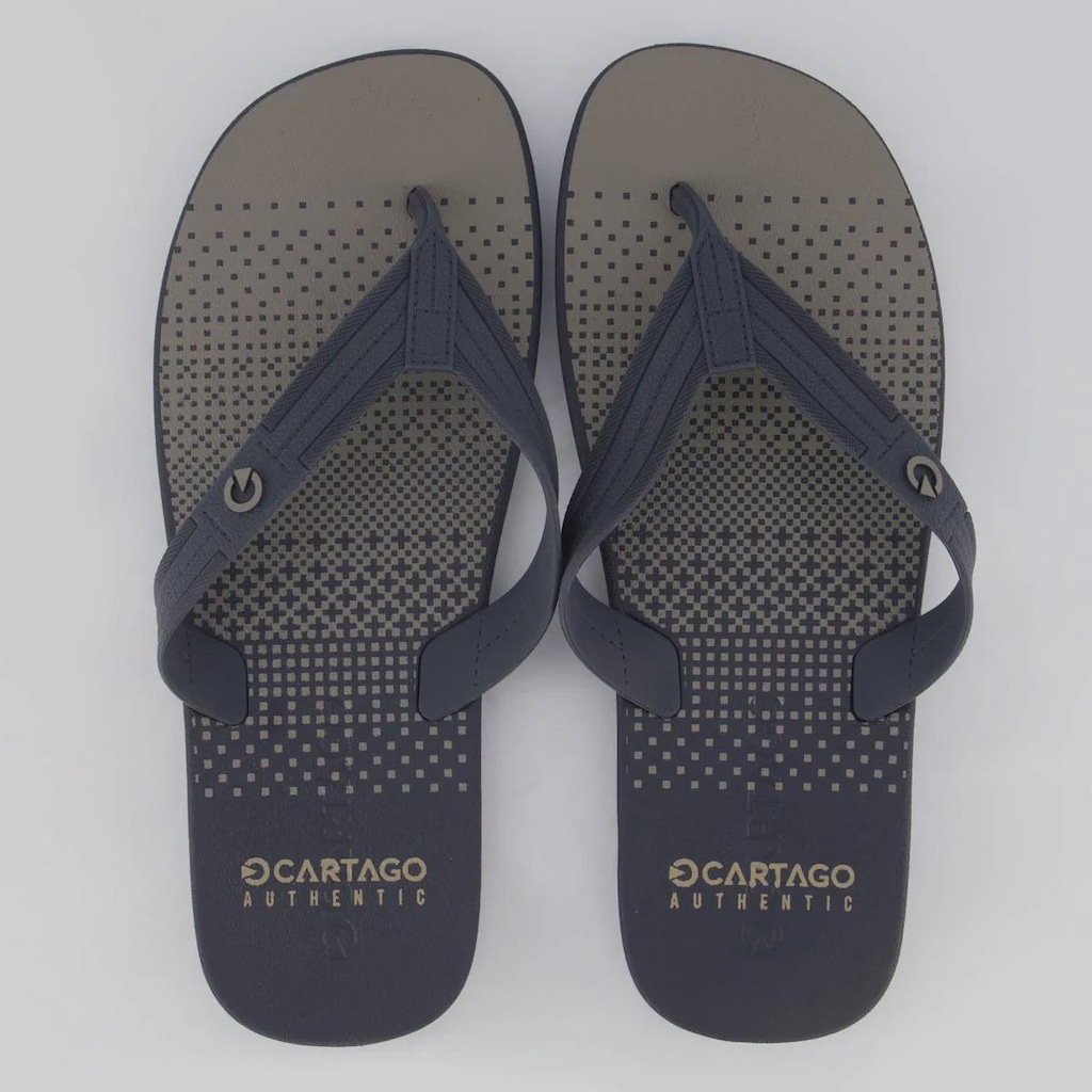 Chinelo Cartago Atlanta II AD Cinza Masculino