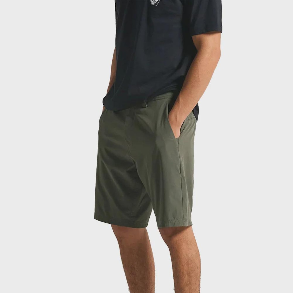 Imagem 3 do produto Bermuda Volcom Híbrida Frickin Cross Shred Esquadron Gree- Masculina
