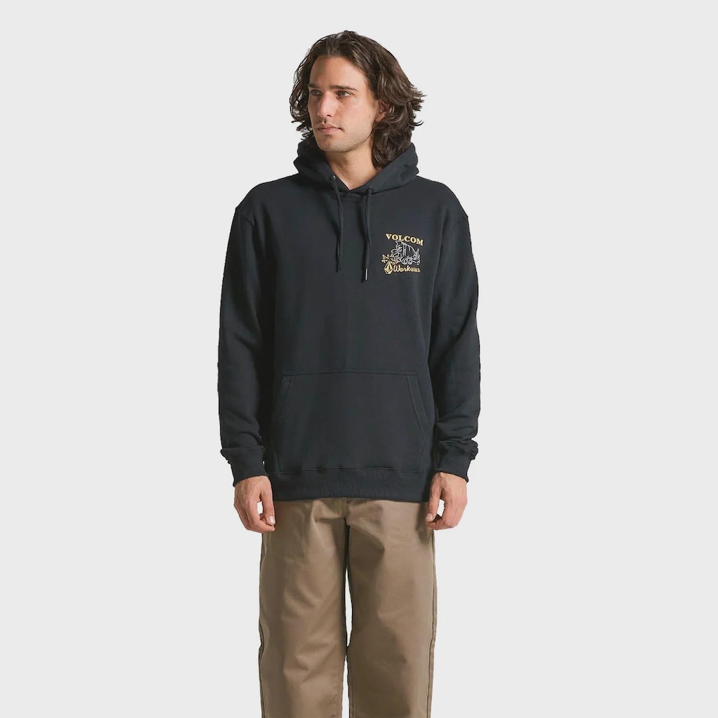 Imagem 4 do produto Blusão de Moletom Volcom Operator Masculino