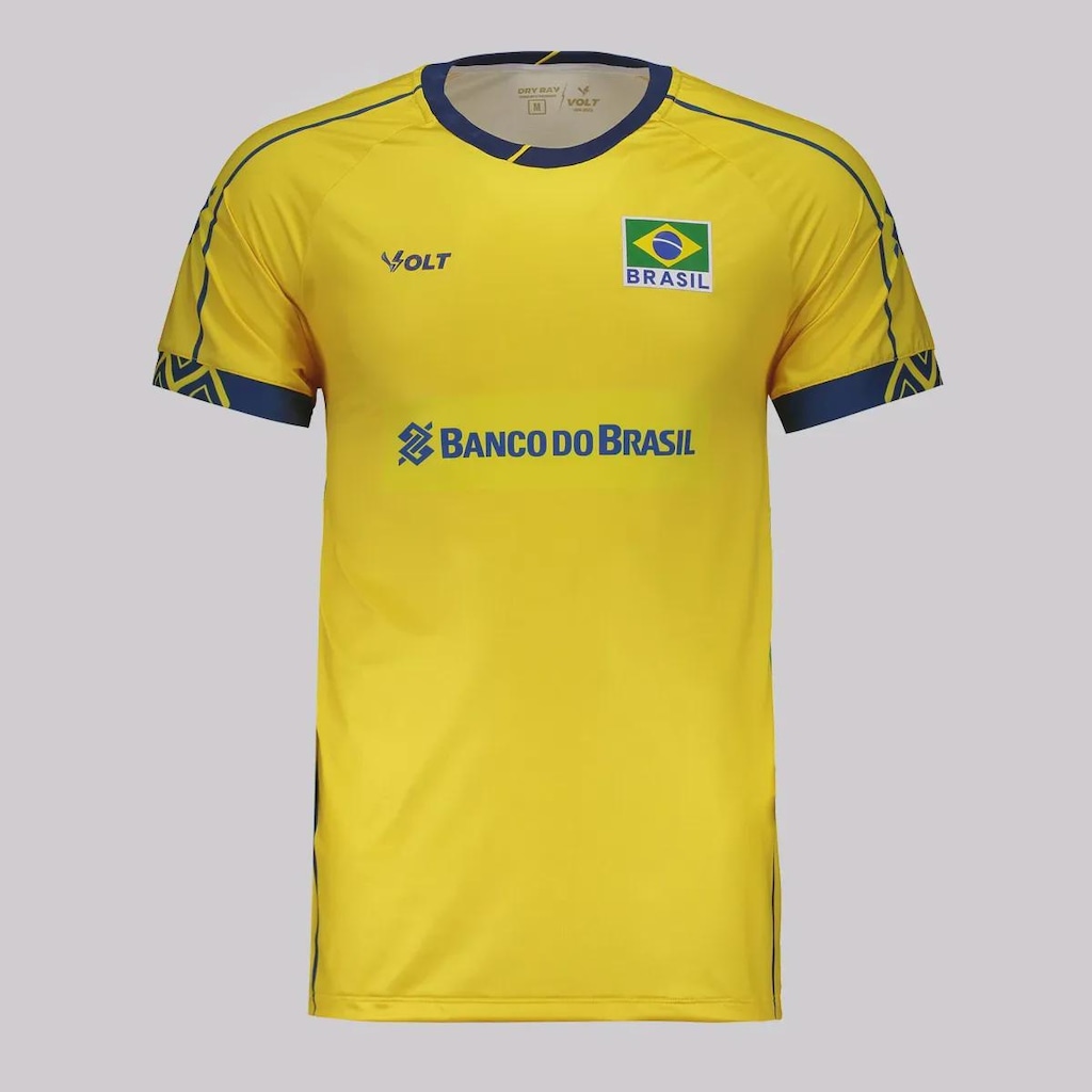 Camisa Volt Brasil Vôlei CBV 2025 Infantil