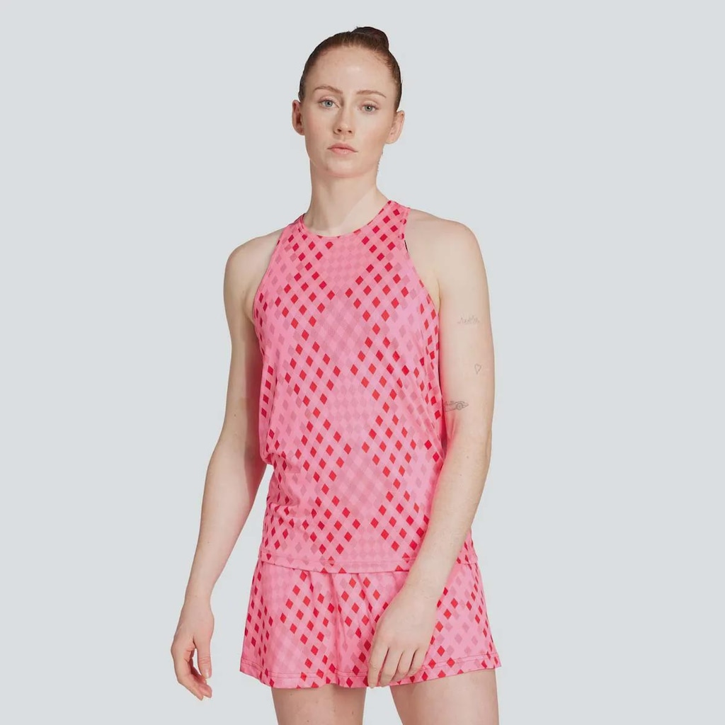 Camiseta Regata adidas Tennis Club Graphic Feminina