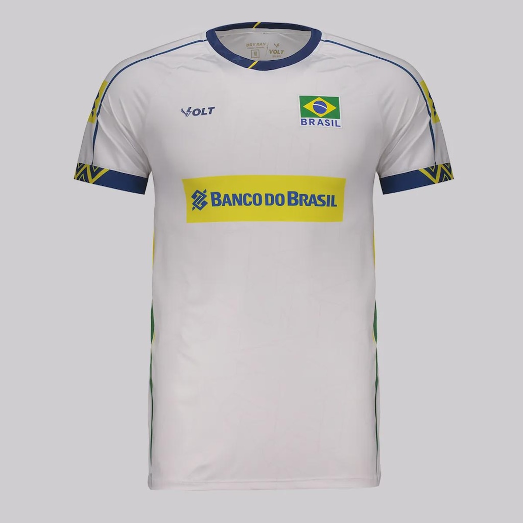 Camisa Volt Brasil Vôlei CBV 2025 Masculina - Foto 1