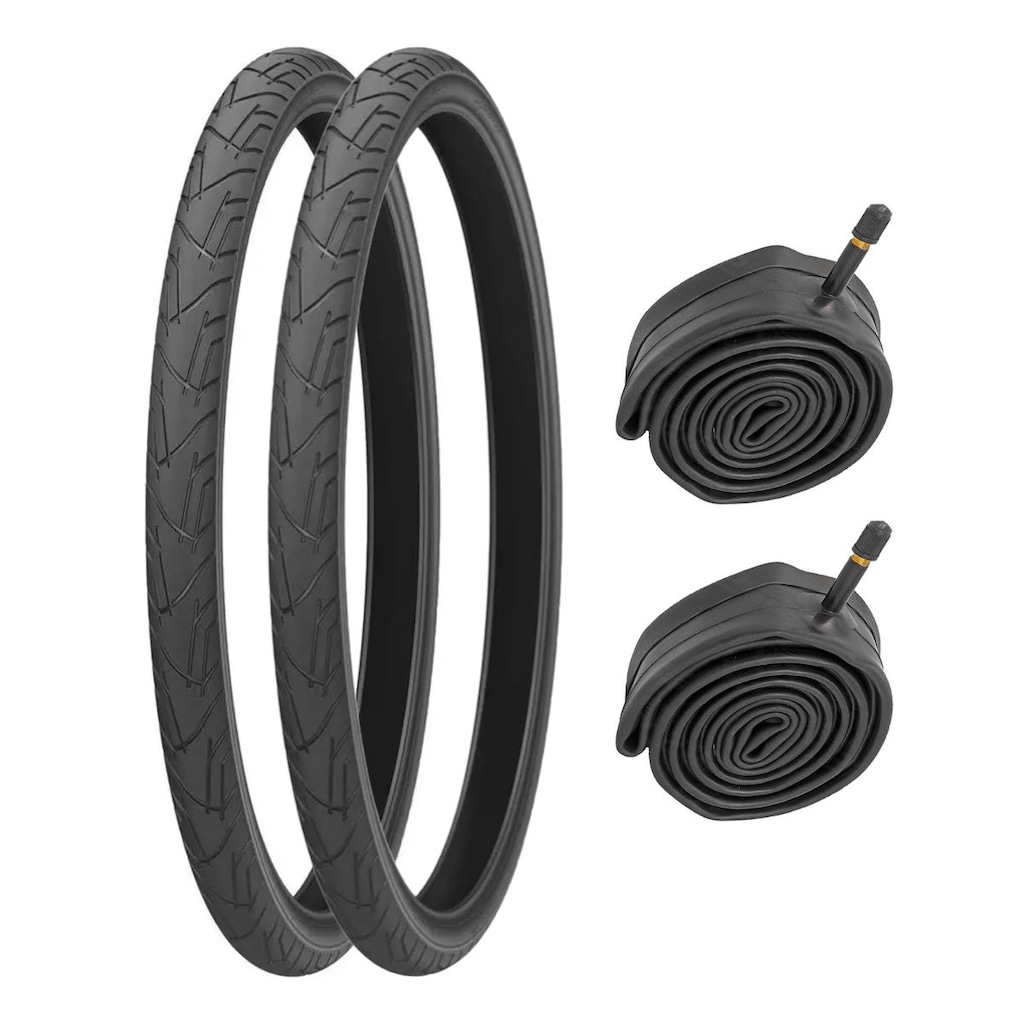 Par Pneu 26 x 1.95 Levorin Praieiro + 2 Câmara de ar Kenda