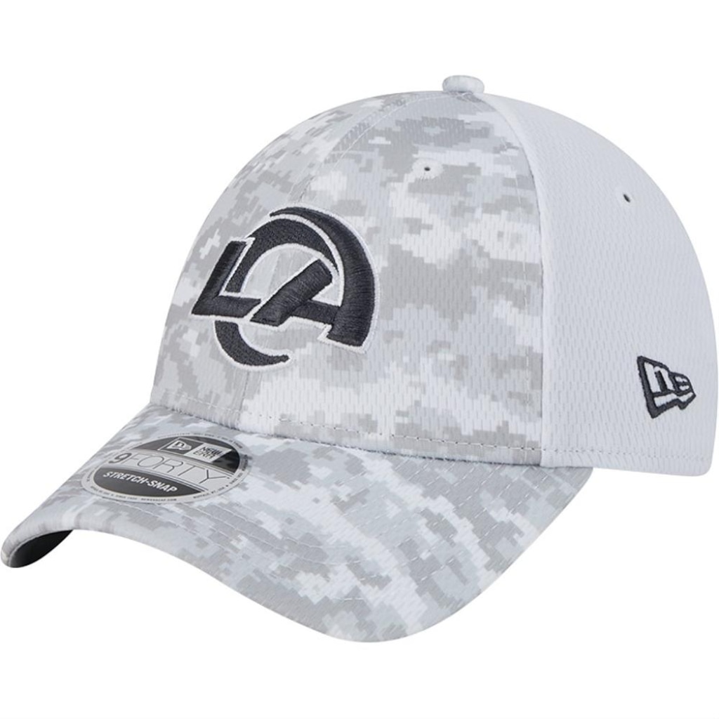 Boné Masculino New Era 940 Los Angeles Rams Salute To Service