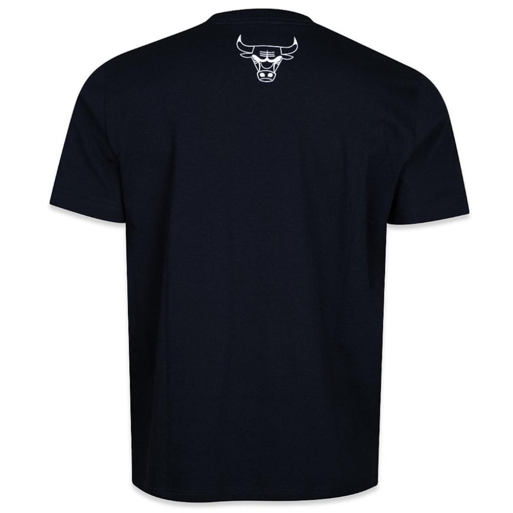 Imagem 2 do produto Camiseta Masculina New Era Regular NBA Chicago Bulls Fanpage