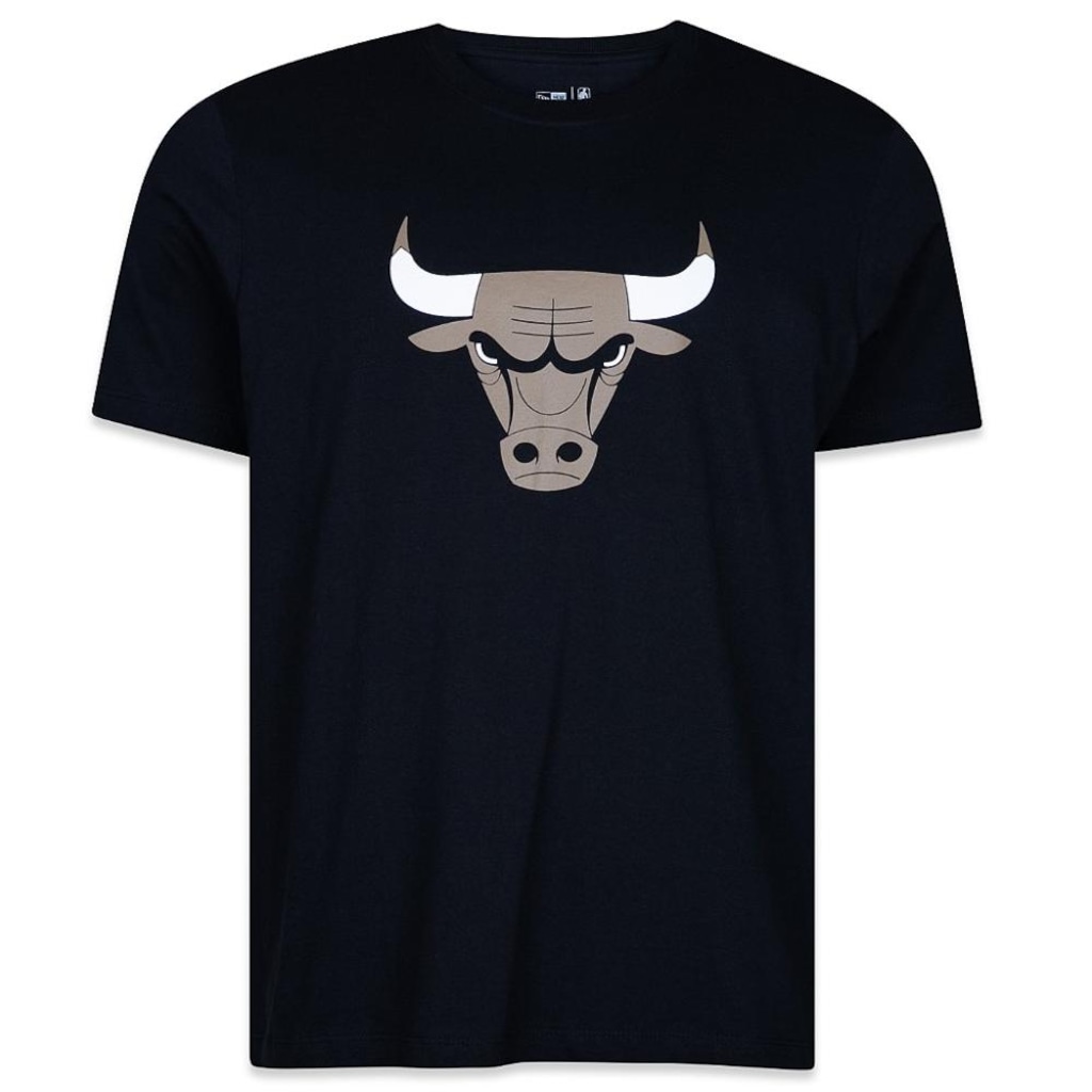 Camiseta Masculina New Era Regular NBA Chicago Bulls Core
