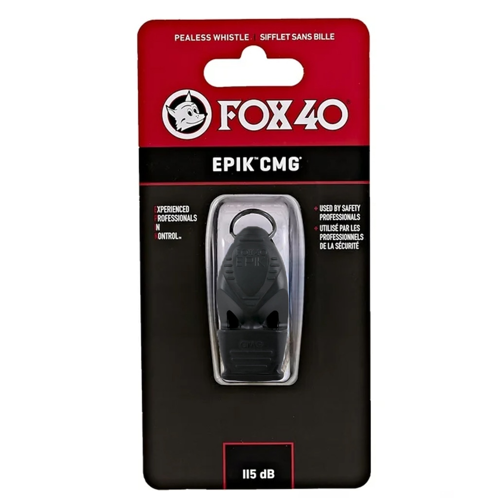 Imagem 3 do produto Apito Fox 40 Epik Cmg com Prot. Silicone Exp Profissional