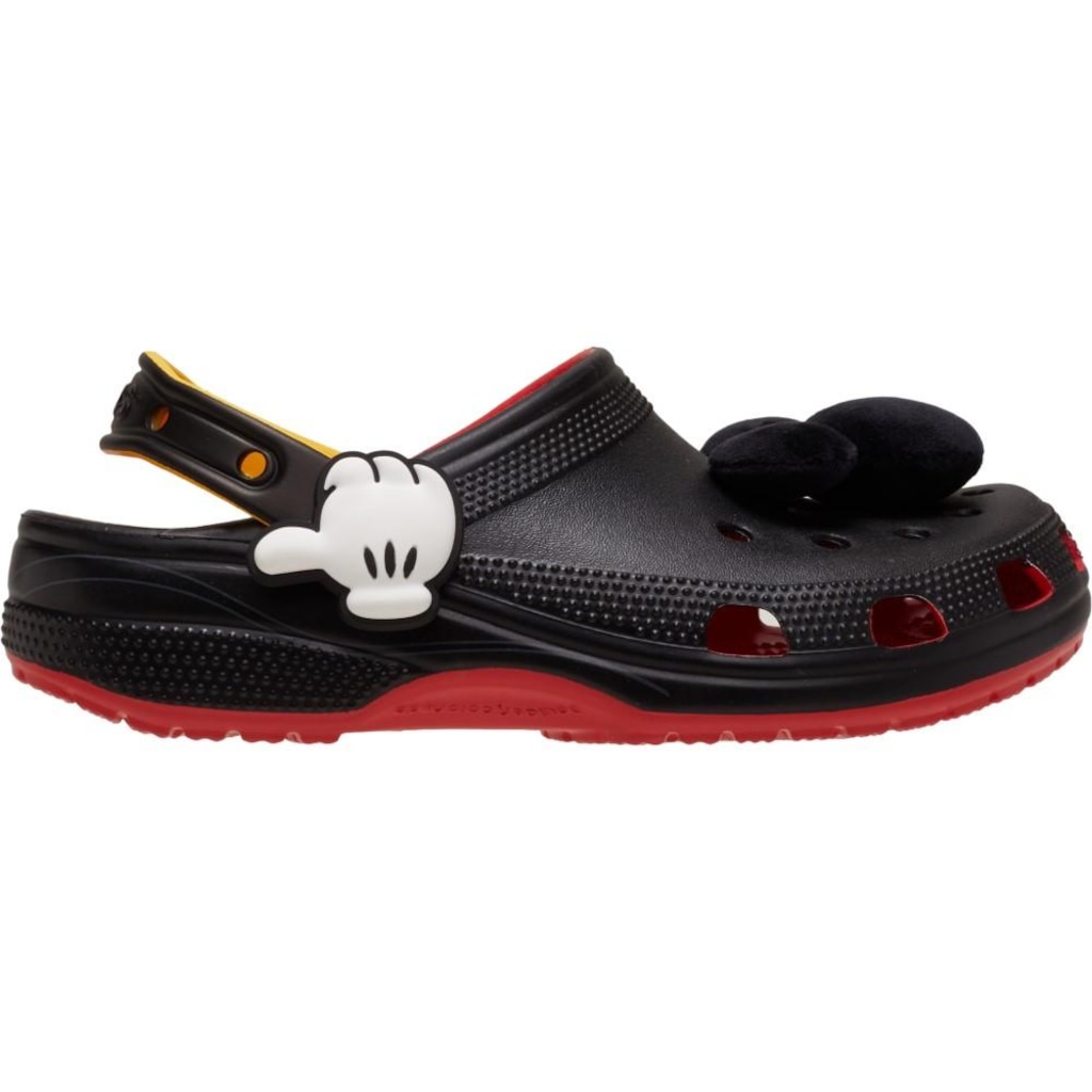 Chinelo Crocs Mickey Iam Classic Clog Flame