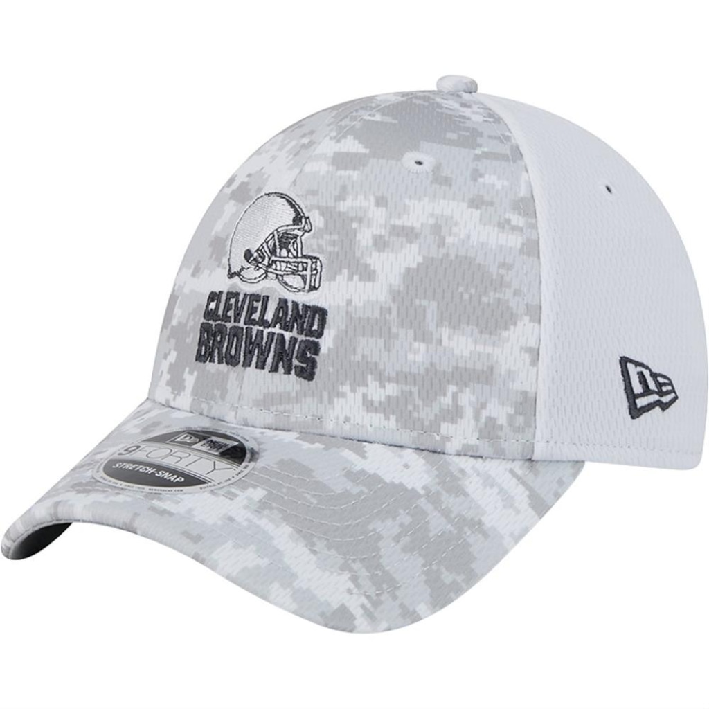 Boné Masculino New Era 940 Cleveland Browns NFL Salute To Service 25