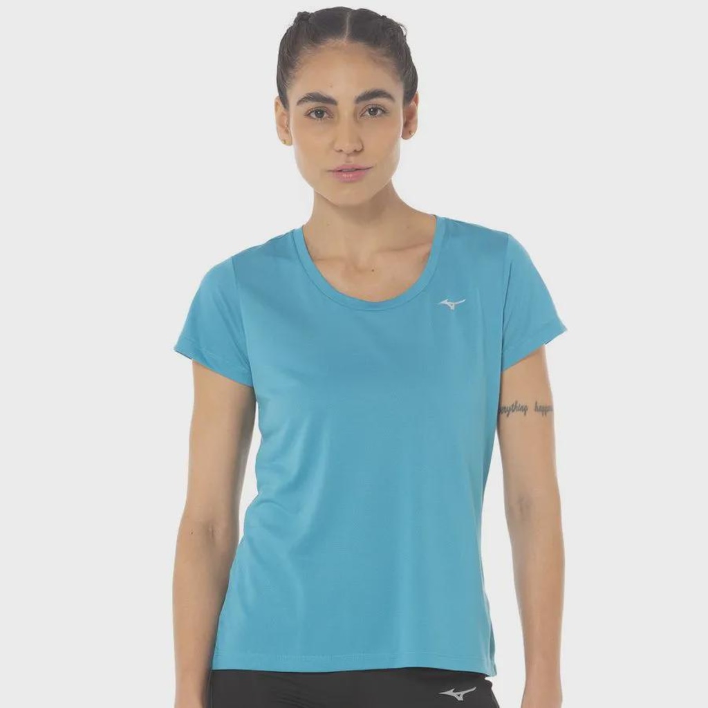 Camiseta de Corrida Mizuno Nirvana Feminina