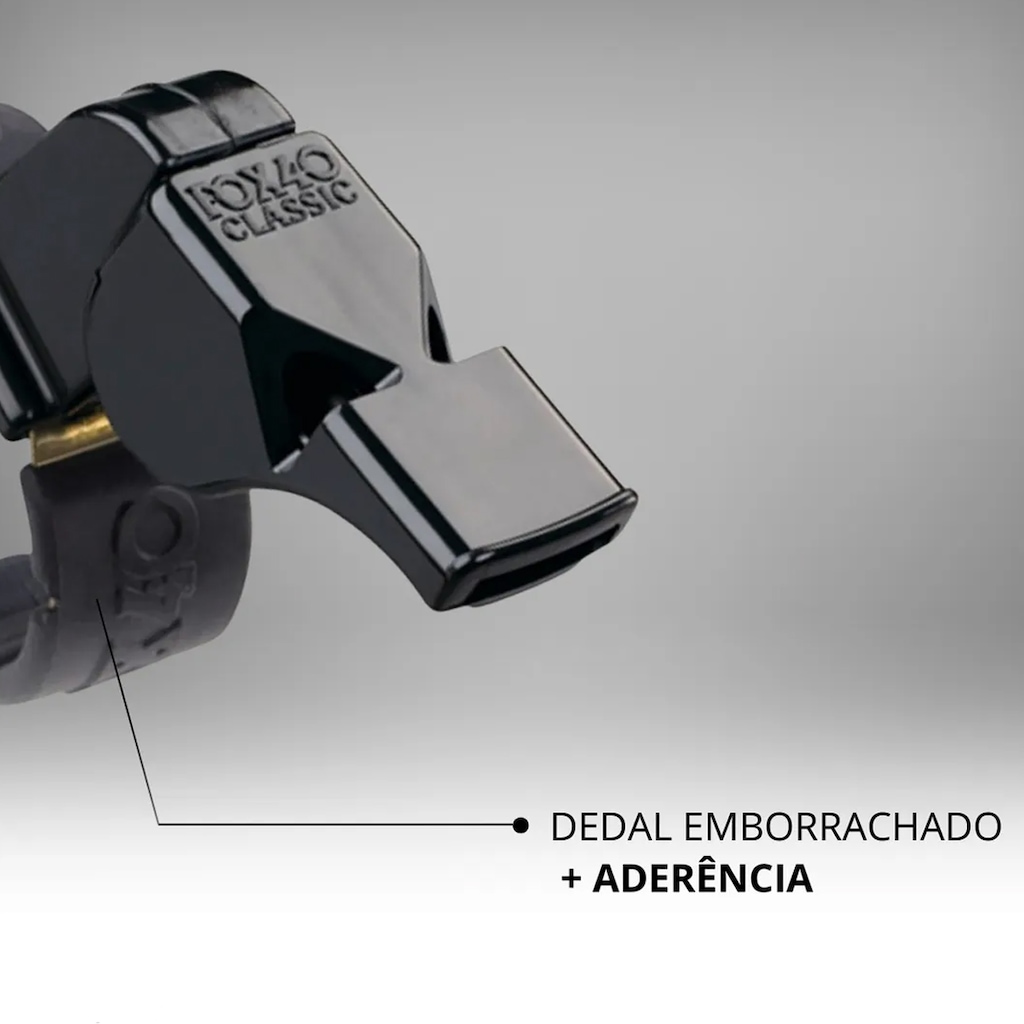 Imagem 3 do produto Apito Fox 40 Dedal Epik Cmg C/ Prot. Silicone Exp Profissional
