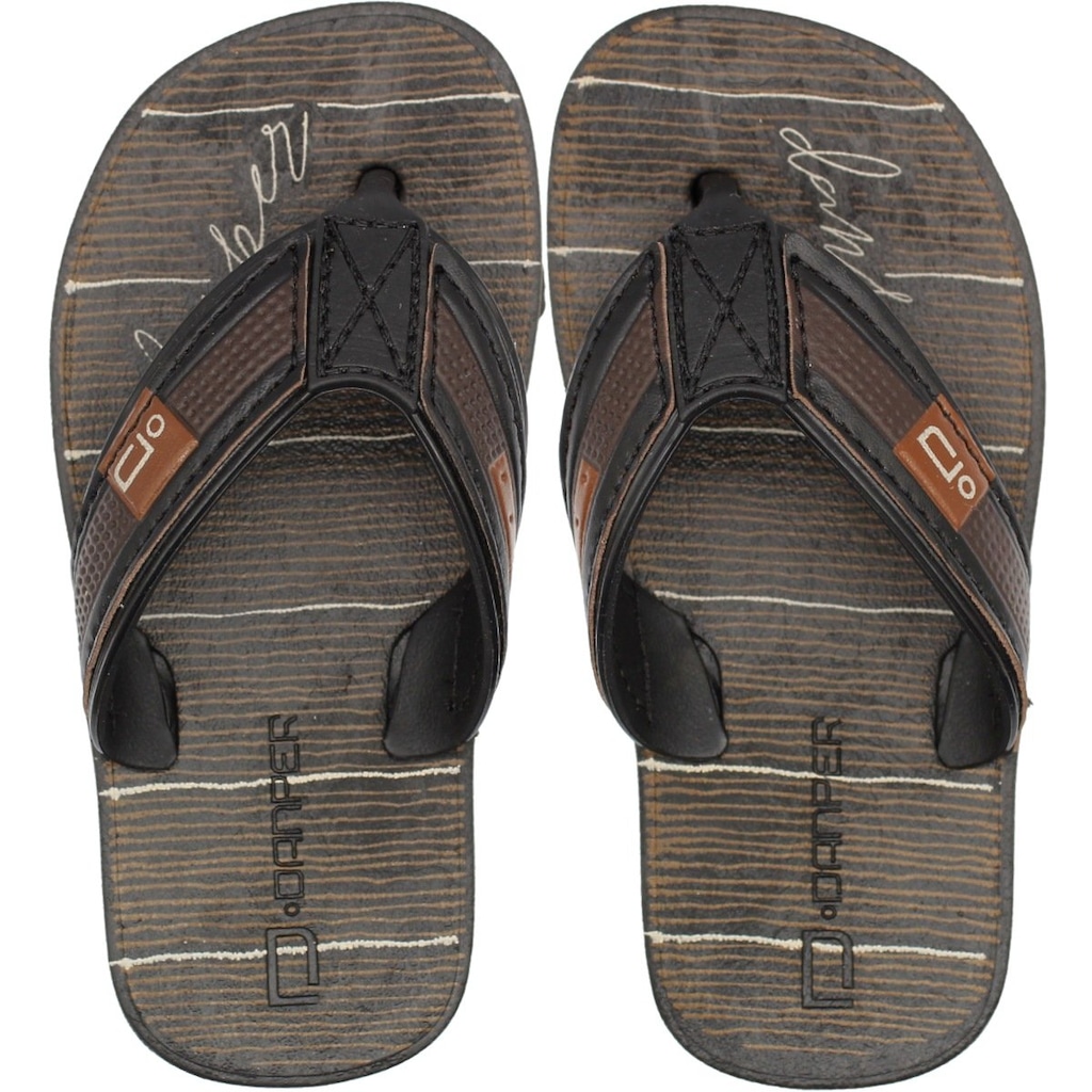 Chinelo Danper Santiago Tira Reforçada De Dedo Infantil