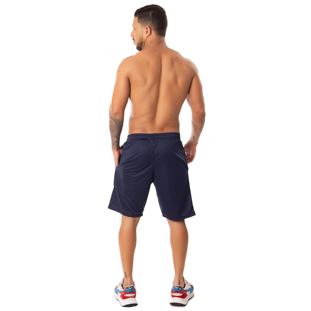 Imagem 3 do produto Bermuda Helanca Esportiva Fristyle Academia Com Bolso Masculina