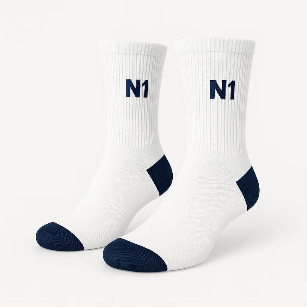 Meia Cano Médio Sport Oficial da Seleção Brasileira de Vôlei N1 Tamanho 38 - 44 Unissex