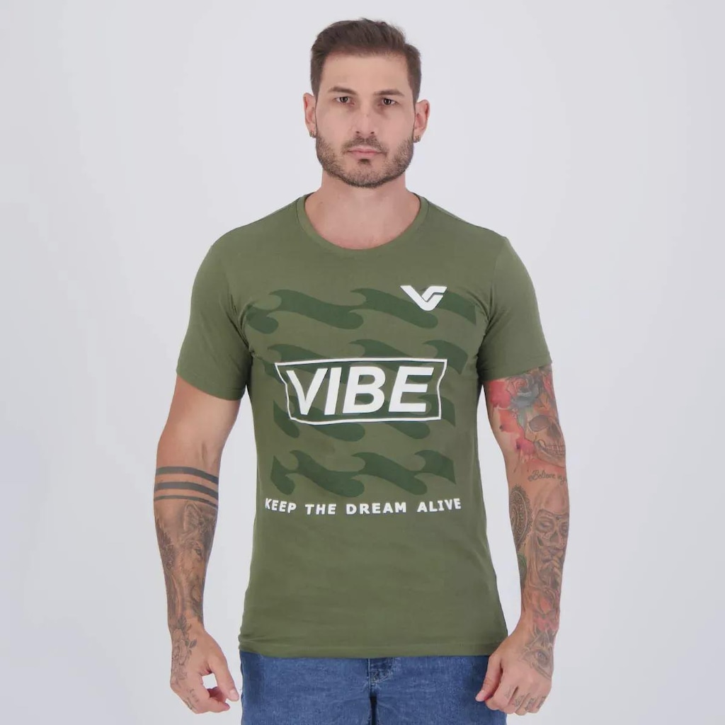 Kit 3 Camisetas Vibe Masculinas