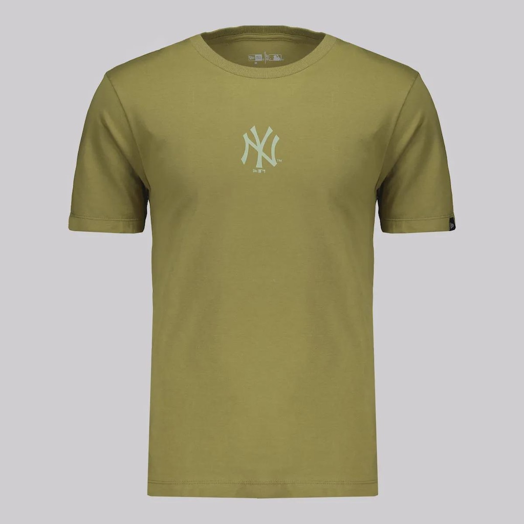 Camiseta New Era MLB New York Yankees Basica Masculina