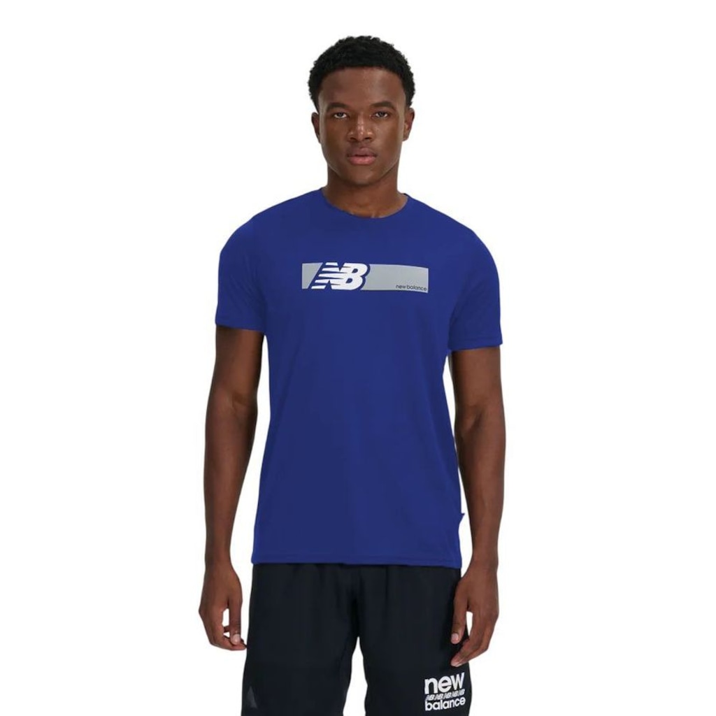 Camiseta Masculina New Balance Box Performance