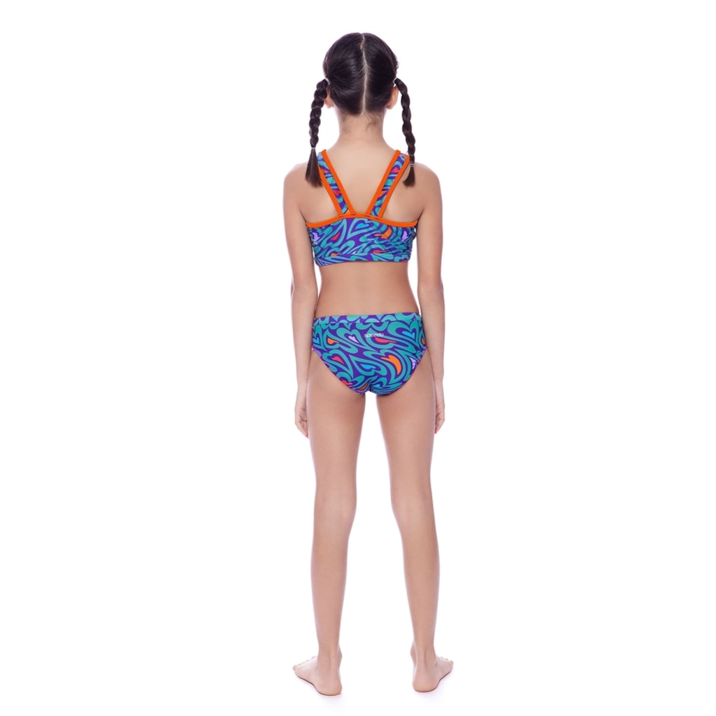 Imagem 2 do produto Biquini Cropped Infantil Speedo Little Hearts