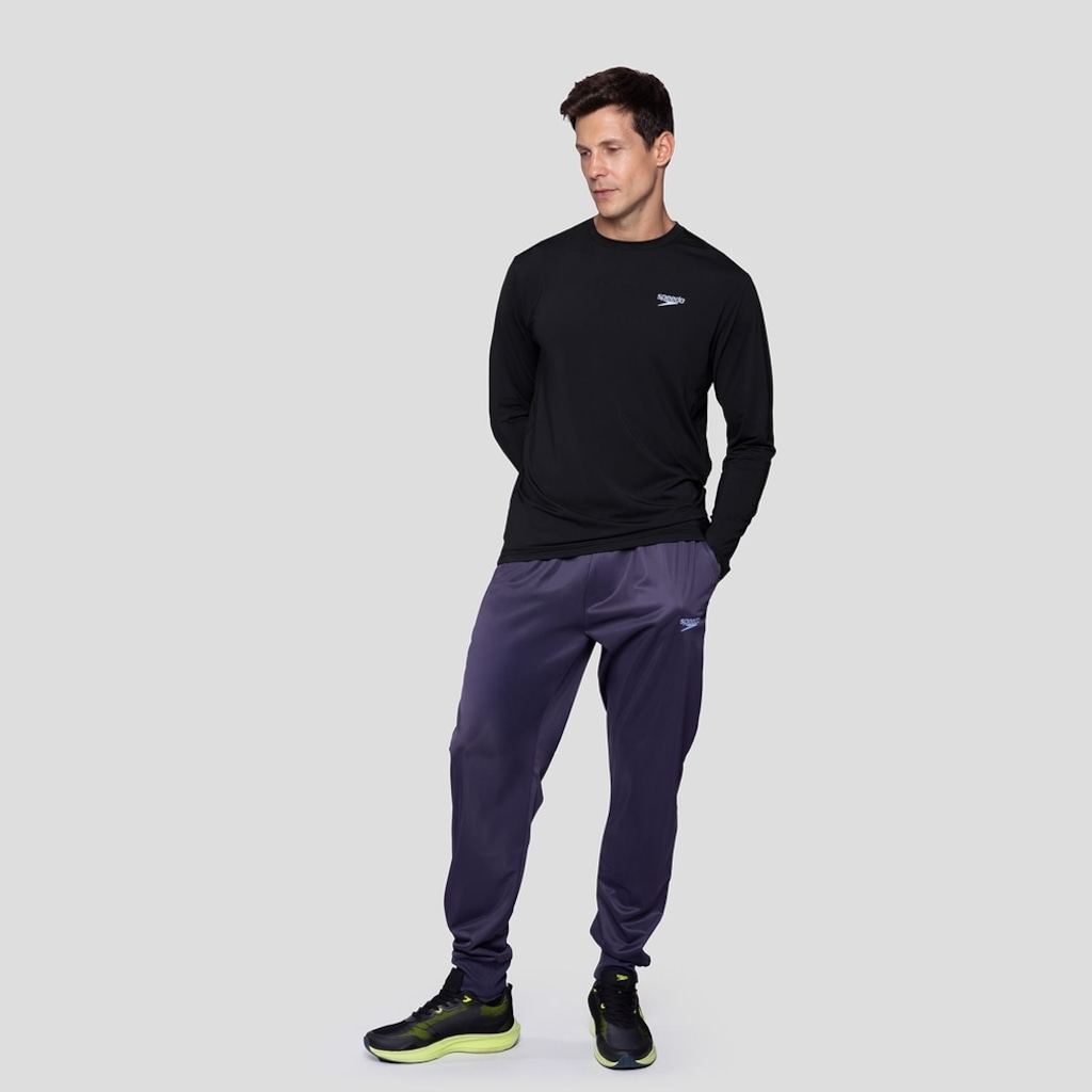 Camiseta Masculina Speedo Manga Longa Power Running